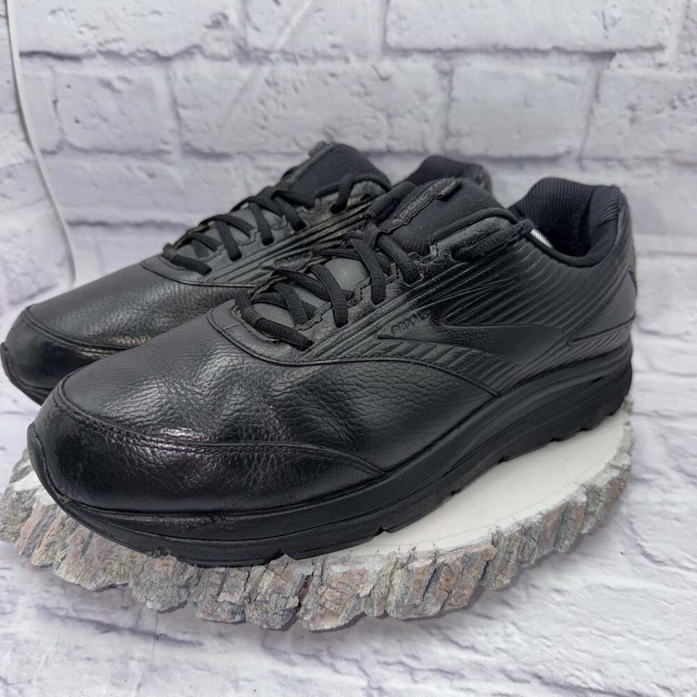 Brooks Addiction Walker 2 Men’s Walking/Running Shoes 12.5 2E Black Leather